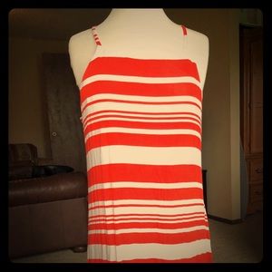 Knee length, thin shoulder straps